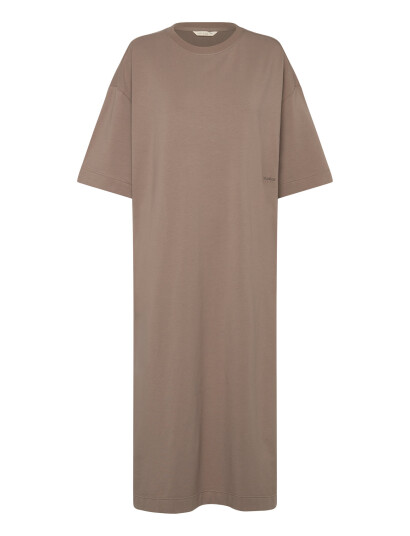 Rethinkit Studios Light Sweat Tee Dress - Beige - XS/S Rethinkit Studios Light Sweat Tee Dress - Beige - XS/S