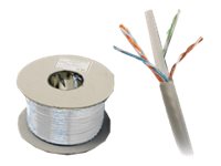 Alantec Samlet Kabel 500 M Utp Cat 6 Lysegrå KIU6PVC500