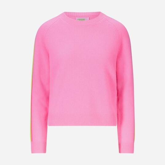 From Future Block Stripe Sweater Dreamy Pink From Future Block Stripe Sweater Dreamy Pink
