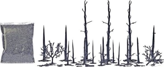 Busch Avbrent Skog 1854 Trebyggesett 40 Til 110 Mm 1 Sett