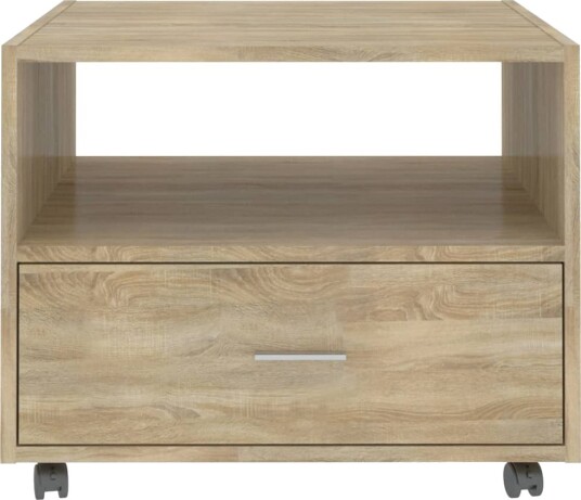 vidaXL Salongbord sonoma eik 55x55x40 cm konstruert tre