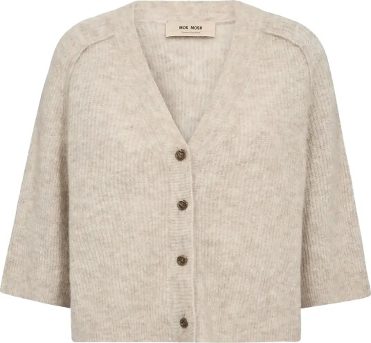 MOS MOSH Mmthora Lizet Knit Cardigan Beige XS