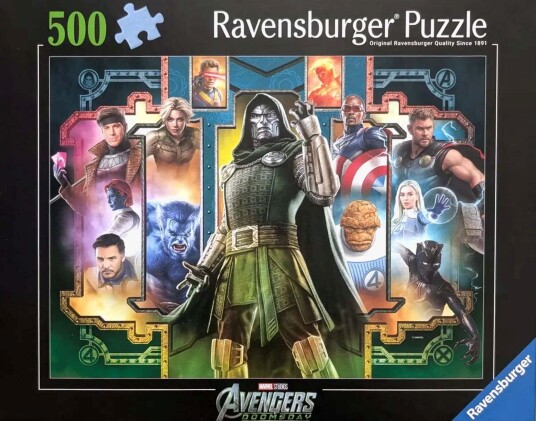 Ravensburger Marvel Avengers Puslespill Doomsday 500 Brikker