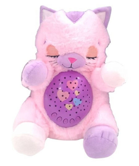 Lullabrites Plysjbamse m/ lyd og lys Den Rosa Katten Milo Lullabrites Plysjbamse m/ lyd og lys Den Rosa Katten Milo