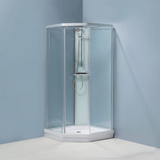 INR Iconic Nordic Rooms Nevada 2.0 Dusjkabinett Krom / 90x90cm Klart Glass