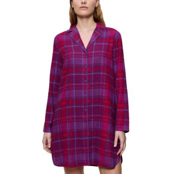 Triumph Boyfriend NDW X Checks Rød/Lilla bomull 42 Dame