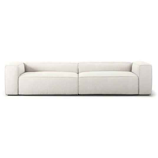 Decotique Grand 4 Seter Sofa Steam White