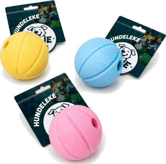Billie Hundeleke Med Pipelyd Ball 8.5 cm Assortert 145933