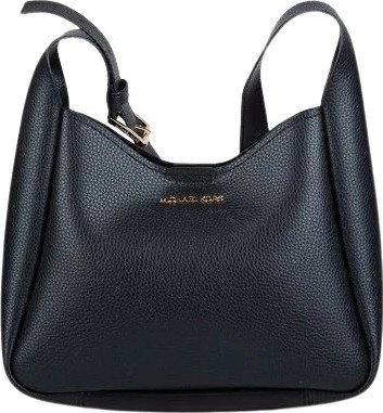 Michael Kors Quinn Tote Svart Skinn Veske med Topp Glidelås
