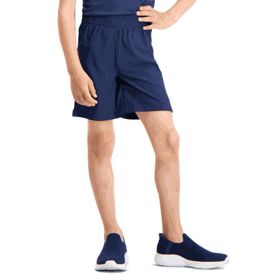 Pilago Training Shorts treningsshorts barn Mørk blå 122/128