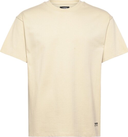 7 DAYS Active Regular 7 Sun Run Tee   Cream   S