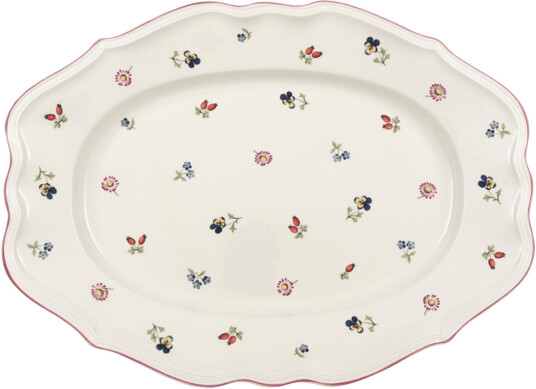 Villeroy & Boch Petite Fleur Oval tallerken 37cm.