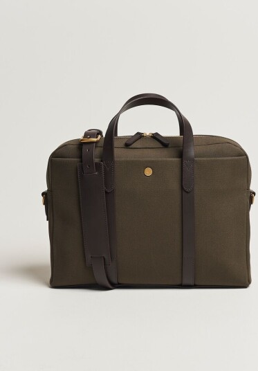 Mismo M/S Aspire Briefcase Army/Dark Brown