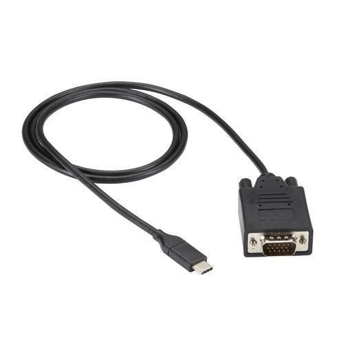 BLACK BOX USBC TO VGA CABLE, 3FT BLACK BOX USBC TO VGA CABLE, 3FT