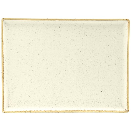 Vega Serveringsfat Sidina rektangulært 27x21x2 cm Beige Rektangulær 6 Stykk / Forpakning