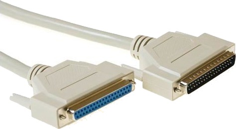 Act 2 Meter Serielt Tilkoblingskabel 1:1 37 Pins D Sub Hann 37 Pins D Sub Hunn Lengde 2 M