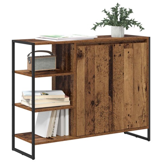 Sideskap Gamle tre 96.5 x 30 x 75 cm Konstruert tre