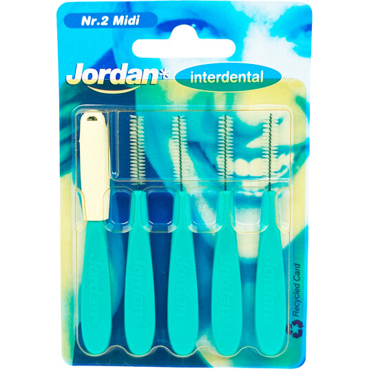 Jordan Store interdentalbørster 5 pcs. nr. 2 Midi 5 mm