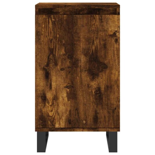 vidaXL Skjenk røkt eik 40x35x70 cm konstruert tre vidaXL Skjenk røkt eik 40x35x70 cm konstruert tre