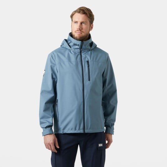 Helly Hansen Crew Seilerjakke Med Hette 2.0 Herre Marineblå M