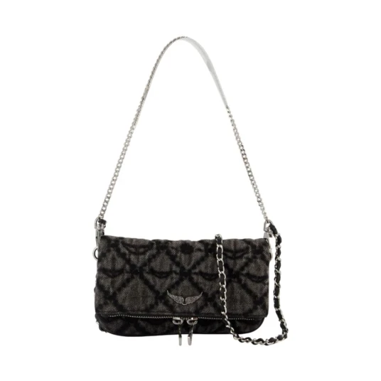 Zadig & Voltaire, Dame, Vesker, Grå, ONE SIZE,