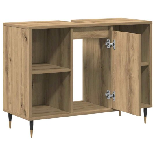  Sminkebenk Artisan Oak MDF Standard Sminkebenk Rektangulær