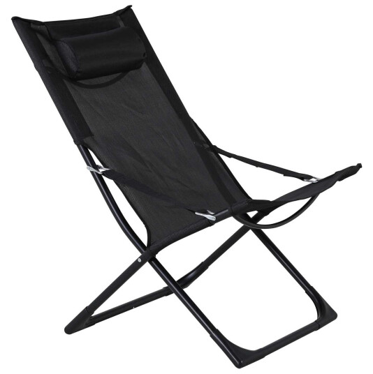 Venture Design Seville solstol Svart/svart Svart Venture Design Seville solstol Svart/svart Svart
