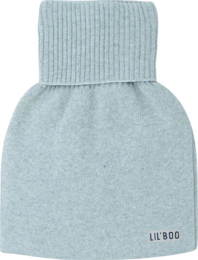 Lil" Boo Lil" Boo Organic Neck Warmer - LIGHT GREY MELANGE - 0-2Y