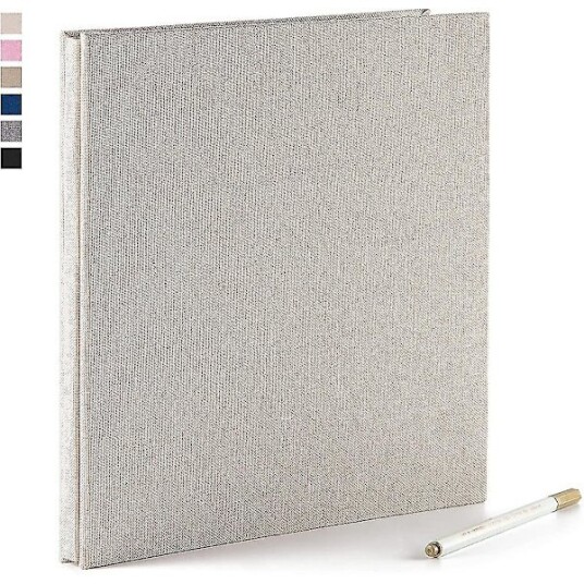 Selvklebende fotoalbum 3x5 4x6 5x7 6x8 8x10 syrefritt med magnetiske sider DIY