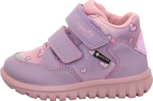 Superfit Sport7 Mini GTX Vanntette Mid Sneakers Lilla/Rosa 25