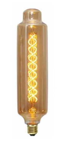 Star Trading Decoration Dekorpære TT75 Amber E27 4,7W 2000K 190lm Dimbar