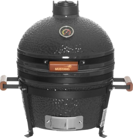 Mustang Kamado kullgrill Grå 32,5 cm Grå Mustang Kamado kullgrill Grå 32,5 cm Grå