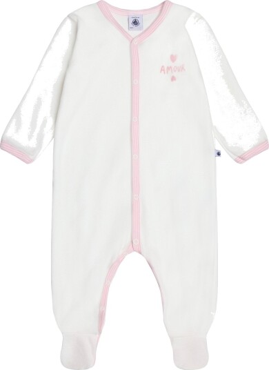 Petit Bateau Sf Dors Bien Y White 60
