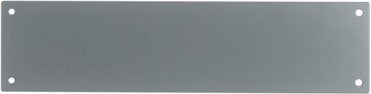 Design Letters Mounting Plate for Architect Letters/Numbers 70 x 280mm Grey Design Letters Mounting Plate for Architect Letters/Numbers 70 x 280mm Grey