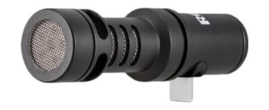 RØDE VideoMic Me-C for nettbrett – Mikrofon med USB-C (3,5mm minijack) Svart
