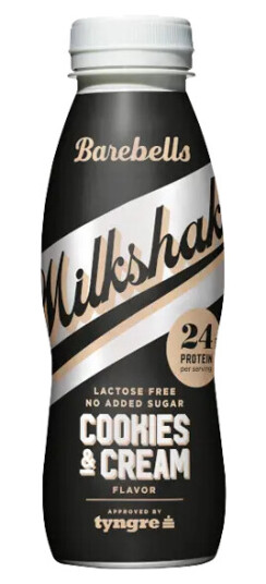 Barebells Milkshake - Cookies & Cream 330ml Barebells Milkshake - Cookies & Cream 330ml