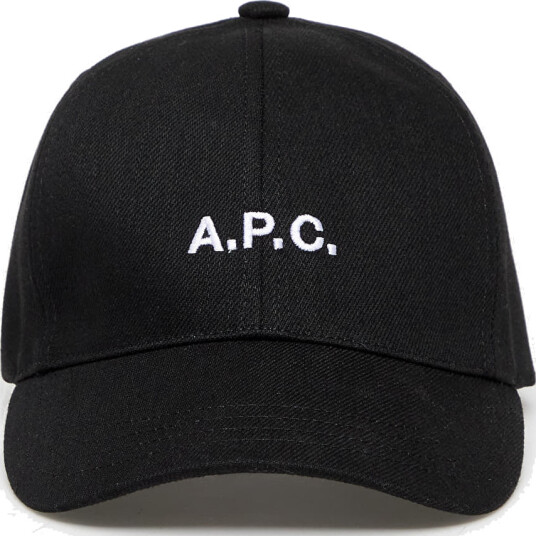 Hette A.P.C. Charlie Cap Black 56