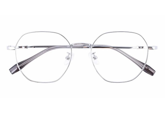 Eo Selection Damebriller Lewes fra eo Selection Sølv Metall Rund Medium