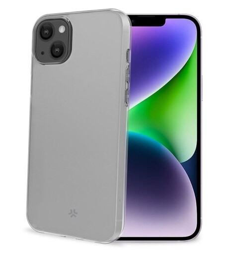 Celly Gelskin TPU-deksel til iPhone 15 Plus, Gjennomsiktig, Magsafe-kompatibel Celly Gelskin TPU-deksel til iPhone 15 Plus, Gjennomsiktig, Magsafe-kompatibel