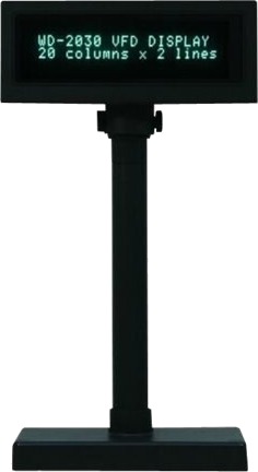 Wd-2030, Rs232, Black Incl. 12V Psu, Rj45 0.5M Cable