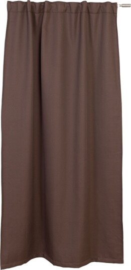 SK Home Lysdempende gardin Nina 140x220 Mørkebrun 140x220