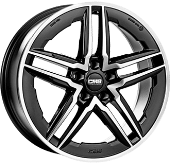 CMS C29 AERO Black Rim Pol 8.5Jx18 5/112 ET40 B57.1 