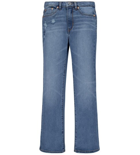 Levi's 726 High Rise Flare Jeans Barn Høy Liv Blå Levi's 726 High Rise Flare Jeans Barn Høy Liv Blå