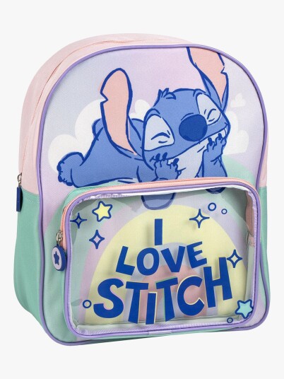 Disney Lilo & Stitch Ryggsekk Rosa/grønn