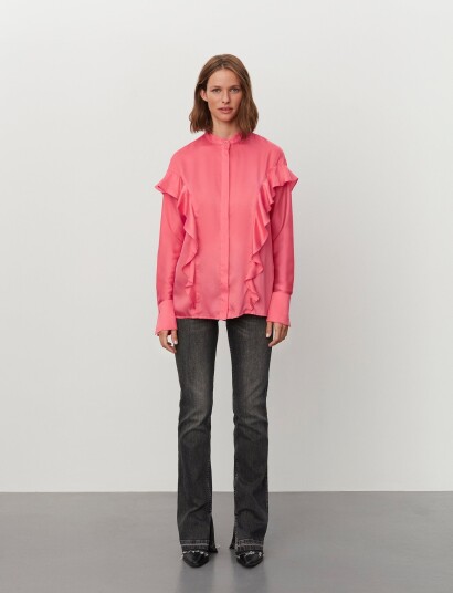2NDDAY 2Nd Edition Geranimo Drapy Twill Solid Pink 36