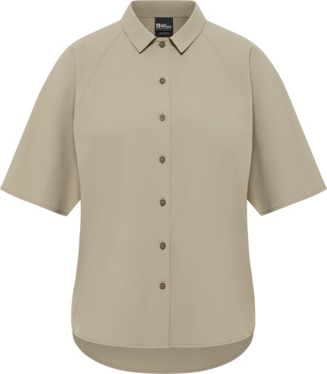 Jack Wolfskin Women's Sierra Quest Shortsleeve Shirt Stone M