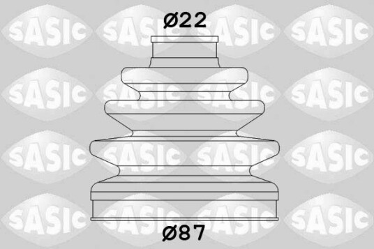 Sasic Mansjett drivaksel SASIC 1906100