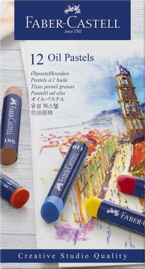 Faber-Castell oljepasteller 12 farger