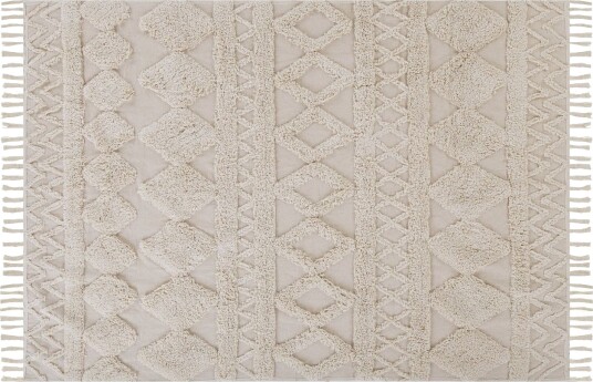 Didim Bomullsteppe 160x230 cm - Beige