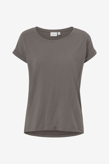 Vila - Topp viDreamers New Pure T-shirt - Grå